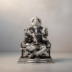 The Silver Clad Vighneshvara