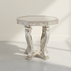 The Silver Clad Viceroy's Accent Table