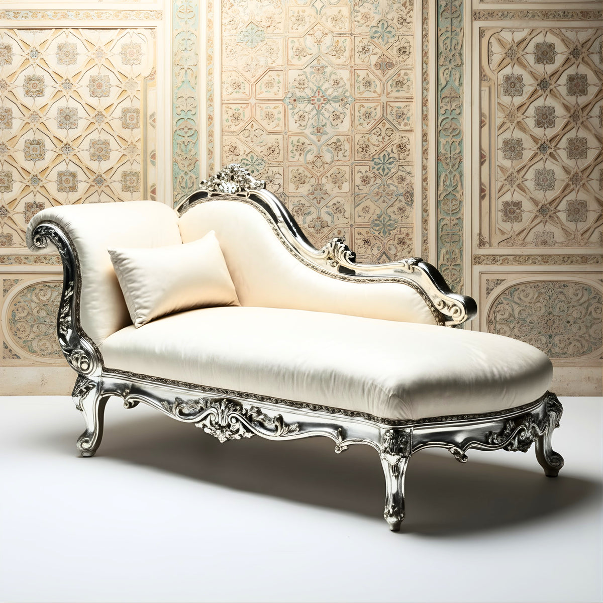 The Grand Argent Chaiselongue