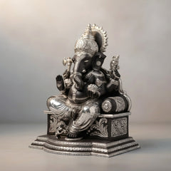 The Silver Clad Vighneshvara